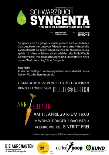 Multiwatch:
                Schwarzbuch Syngenta, R�ckseite des Buchs