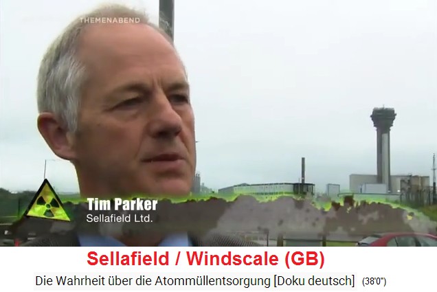 Sellafield
                  (UK): Tim Parker claims that the children's leukemia
                  in the Sellafield area was not caused by the
                  reprocessing plant