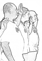 ... y juraban los dos
                      por los dioses que no ten�an la carne...