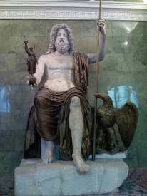 ... a pedir a dios
                      J�piter que �l va mandar un rey para las ranas
                      para educarlas.