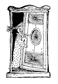 Pippi Langstrumpf verabschiedet die
                      Einbrecher