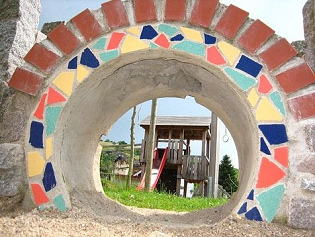 Shelter 02 in a mosaic tunnel,
                              Oberhammersbach, BW, Germany