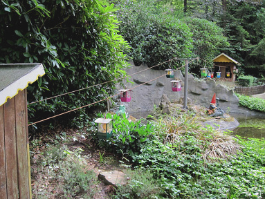 Fairy tale forest in Ibbenbueren, a
                              cable car only for dwarfs
