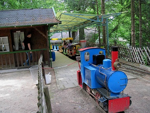 Park train 03 in Ibbenbueren, the
                              train station