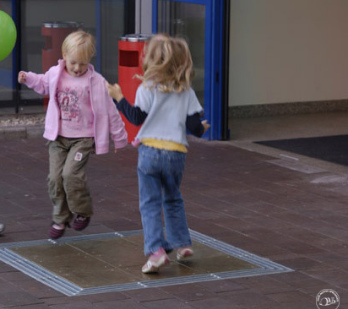 Dancing chimes of the
                            company Richter Toys in Frasdorf, Bavaria,
                            Germany