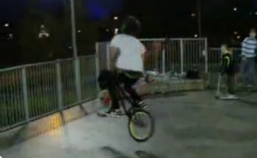 Skatepark 19: biking
                              with a turn of 360 degrees, Horfield
                              District in Bristol, England