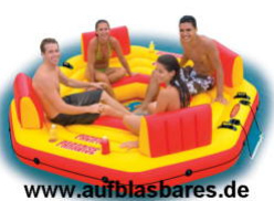 Aguas
                          07, colch�n inflable en forma de un oct�gono,
                          de la p�gina aufblasbares.de, venta por
                          correo
