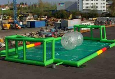 Aufblasbares
                            Fussballfeld 01, Oppermann Events,
                            Deutschland