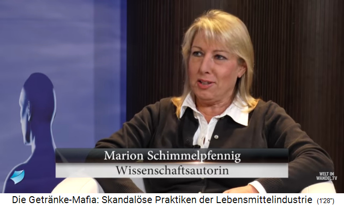 Wissenschaftsjournalistin Marion
                        Schimmelpfennig mit ihrem Buch
                        "Mineralwasser- & Getr�nkemafia"