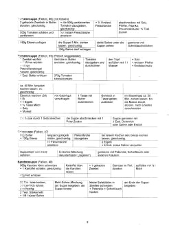 Vegetarisch Falken 02: Cremesuppen