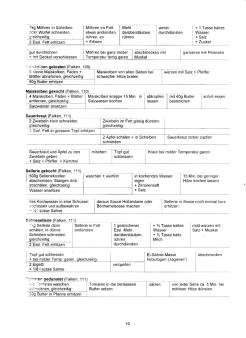 Vegetarisch Falken 10: Gem�se