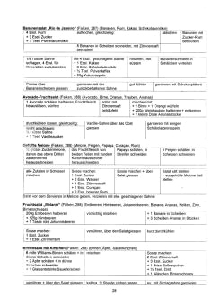 Vegetarisch Falken 28: Fruchtsalate