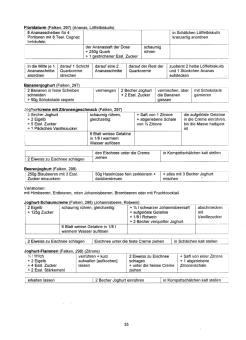 Vegetarisch Falken 35: Quarkdesserts,
                            Jogurtdesserts