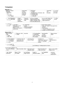 Vegetarisch Oberd�rffer: Vorspeisen
