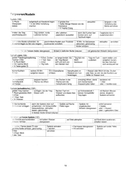 Vegetarisch Oberd�rffer: Teigwaren und
                            Nudeln