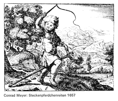 Steckenpferdchenreiten