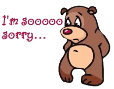 Modales en
            ingl�s, por ejemplo una disculpa "sorry"