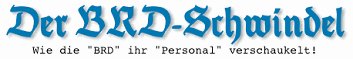BRD-Schwindel
              online, Logo