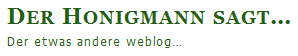 Der Honigmann sagt, Logo