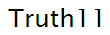 Truth
                                11 online, Logo
