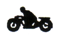 Verkehrszeichen: Symbole Motorrad