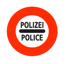 Verkehrszeichen: Vorschriftssignal Polizei