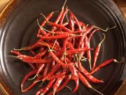 F�ttern von Kanarienv�geln mit
                          ausschliesslich Spanischem Pfeffer (Chilli)
                          hat ein r�tliches Gefieder zur Folge