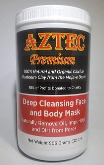 "USA":
                  Bentonit-Heilerde f�r die Gesichtsmaske aus
                  Aztekengebiet