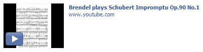 Schubert: Impromptu Op. 90 Nr. 1,
                              gespielt von Alfred Brendel