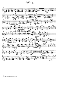 B�riot: ballet scenes (Sc�nes de
                              ballet) for violin and piano, violin tutti
                              part (page 4)