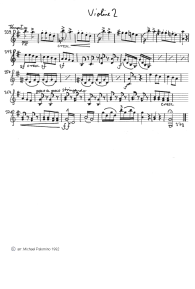 Dvorak: sonatina for violin and
                              piano, fourth part (Finale: Allegro),
                              violin tutti part (page 10)