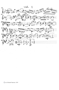 Koepping: Tango serenade "Donna
                          Vatra" ("Miss Vatra"), violin 2
                          (page 2)