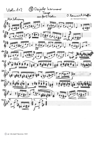 Roma / Maffia: Tango "Dejalo
                          hermano" ("Let it be, my
                          brother"), violin 1 and 2