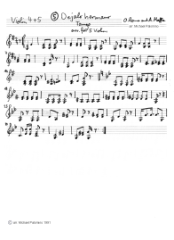 Roma / Maffia: Tango "Dejalo
                          hermano" ("Let it be, my
                          brother"), violin 4 and 5