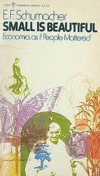E.F. Schumacher, Buch
                      "Small is beautiful" 1973