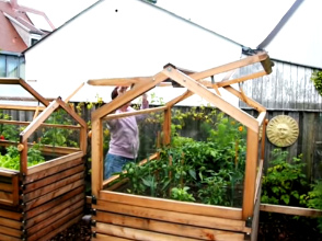 Hochbeet-Treibhaus 03