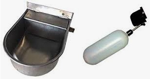 Edelstahl-Tr�nke f�r
                  Vieh (K�he, Schafe, Geissen) und grosse Hunde