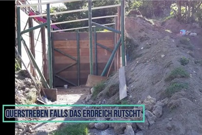 View to the
                              entrance zone with the sight to the back
                              wall