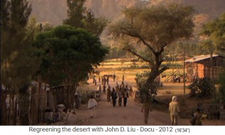 Etiop�a, la aldea regenerada Abraha
                        Atsebaha, una carretera de la aldea