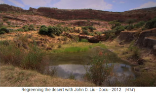 Etiop�a, el pueblo regenerado Abraha Atsebaha
                    ha instalado estanques en las tierras altas