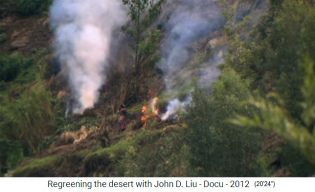 Ruanda, tala y quema en la ladera