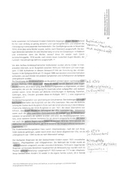 Thomas Huonker:
                          "F�rsorge" in Z�rich 1890 bis 1970;
                          Sozialdepartement der Stadt Z�rich 2002, S.
                          37