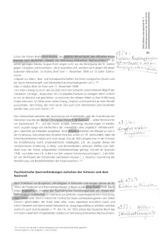 Thomas Huonker:
                          "F�rsorge" in Z�rich 1890 bis 1970;
                          Sozialdepartement der Stadt Z�rich 2002, S.
                          63