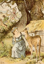 Br�derchen und
                Schwesterchen, das Br�derchen hat sich in ein Reh
                verwandelt: