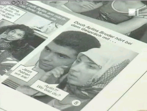 Bildergeschichte: Der Bruder h�rt mit