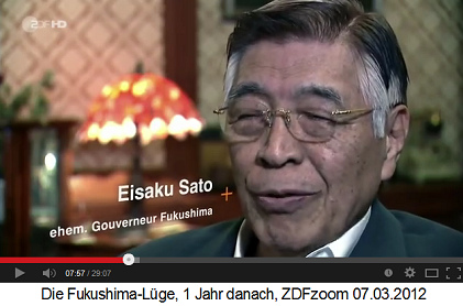 Ex-Gouverneur der Pr�fektur
                Fukushima, Eisaku Sato, Portrait