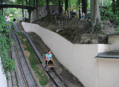 Tobog�n de trineo en Ibbenbueren 03, la
                            rampa