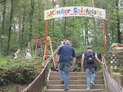 Eingangstor 01 im
                            Rodel-Freizeitpark in Ibbenb�ren, Region
                            M�nster, Nordrhein-Westfalen, Deutschland
