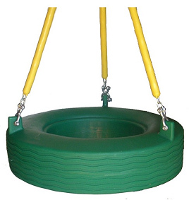 Vollgummireifen mit drei Anh�ngern,
                              Swing Set Swings, kriminelle
                              "USA"