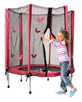 Trampolin 10a: Trampolin mit Netz, 1,40 m
                          Durchmesser, Spielwaren von Weltbild.de
